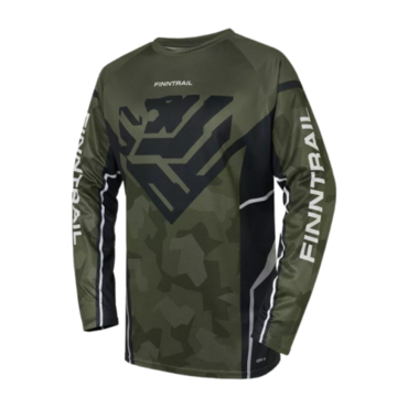 Finntrail Джерси Jersey 6600 CamoShadowGreen - миниатюра 1