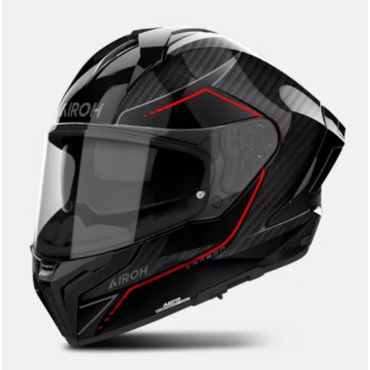 Шлем дорожный Airoh Matryx Carbon Stylish, gloss (L, Взрослая  Дорожная) - миниатюра 1