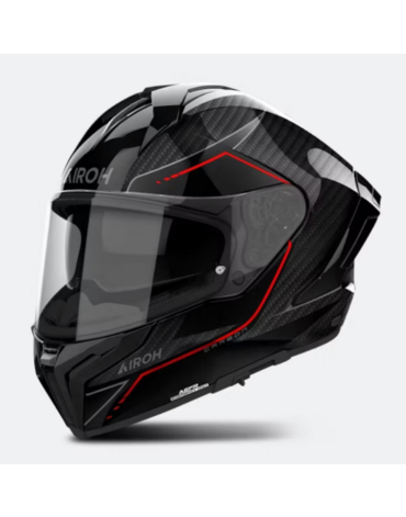 Шлем дорожный Airoh Matryx Carbon Stylish, gloss (L, Взрослая  Дорожная)