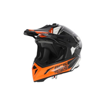 Acerbis Шлем Steel Carbon White Orange - миниатюра 1