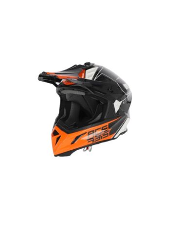 Acerbis Шлем Steel Carbon White Orange