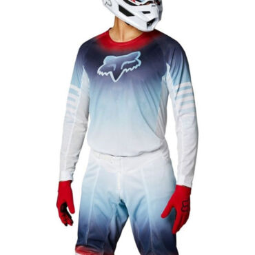 Fox Мотоджерси Airline Reepz White Red Blue - миниатюра 1