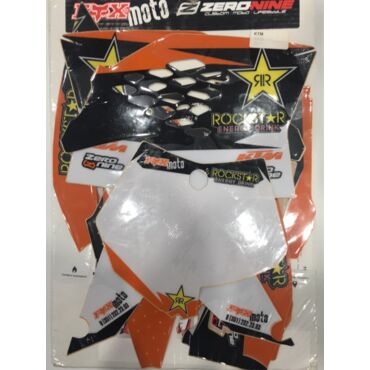 Комплект наклеек KTM85SX(06 12) Rockstar ZeroNine - миниатюра 1