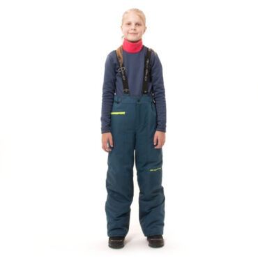 Dragonfly Штаны утепленные GRAVITY for Teen Dark Ocean - Green 2023 - миниатюра 1