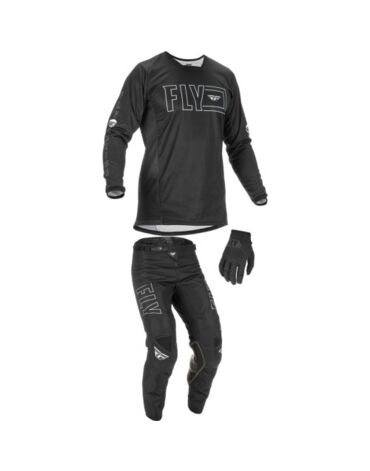 Штаны FLY RACING KINETIC FUEL Black White 