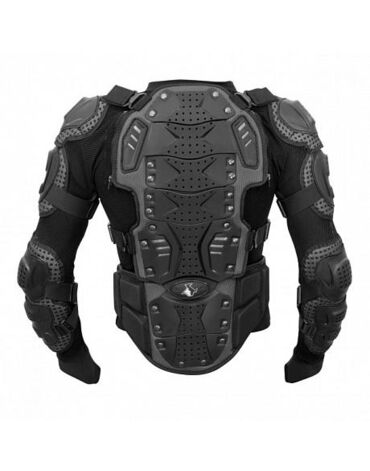Черепаха мотоциклетная Madbull Turtle Jacket черная