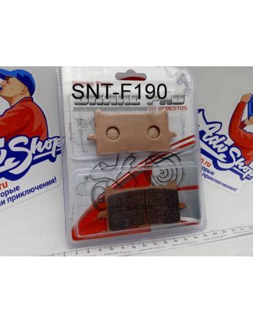 Tarazon SNT F190 BRAKE PADS FRONT SINTERED Колодки тормозные перед CRF1000 / CRF1100