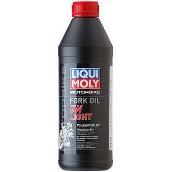 LIQUI MOLY 2716 Motorbike Fork Oil Light 5W синтетическое масло вилочное  ( 1L ) - миниатюра 1