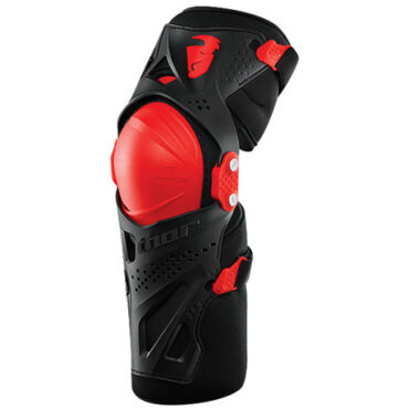 Наколенники шарнирные Thor Force XP, красный - миниатюра 1