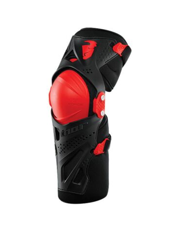 Наколенники шарнирные Thor Force XP, красный