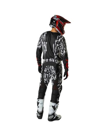 Fox Мотоштаны подростковые Fox 180 Peril Black Red