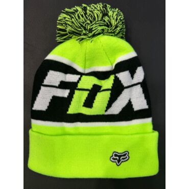 Шапка Fox Frontline Beanie, yellow (One size, Взрослая  Повседневная) - миниатюра 1