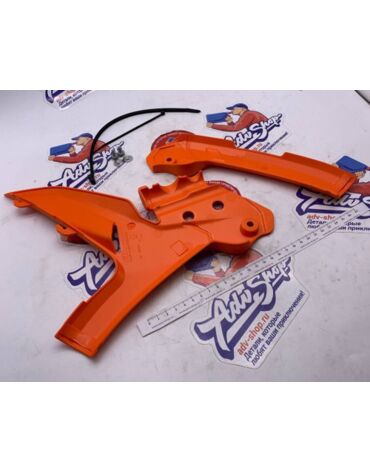 KTM накладки на раму ( оранжевый ) EXC EXCF 24-> ( A46003094000EB )