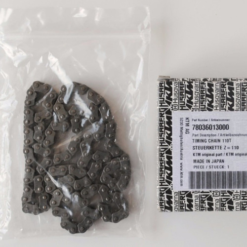 Цепь ГРМ 110 звеньев KTM 450SX F 12 15, 450EXC F 08 16 / Husqvarna FE450 13 16, FC450 14 15 