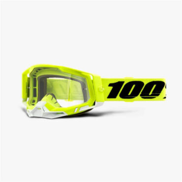 Очки 100% Racecraft 2 Goggle Yellow / Clear Lens - миниатюра 1