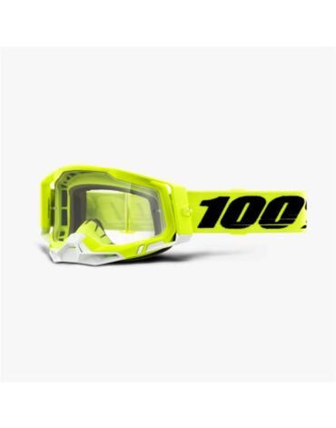 Очки 100% Racecraft 2 Goggle Yellow / Clear Lens