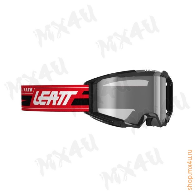 Маска кросс Vizion 3.5 Iriz Red Silver 35VLT - фото 1