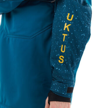 Dragonfly Куртка анорак сноубордическая Uktus Man Dark Ocean - Yellow - миниатюра 1