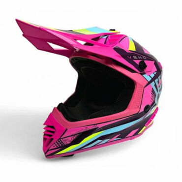 AiM Шлем RH855 (Fiber Glass) Vexo Purple Pink - миниатюра 2