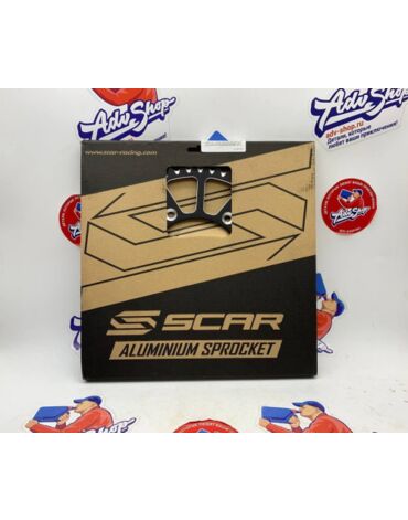 Scar звезда ведомая черная - 52 зуба KTM SX EXC / Husqvarna TE FE / GasGas EC MC - BLACK ( JTA 897 52 ) // SRS530 52BK