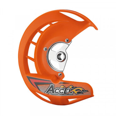 Защита переднего диска в сборе ACCEL KTM SX SXF 03 14 EXC 03 15 d 26 Оранжевый - миниатюра 1