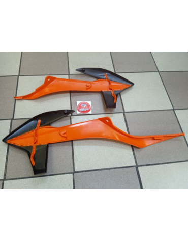 Acerbis спойлер радиатора оранжевый черный 125 500 SX19 22 / EXC 20 23 // 0023500.209