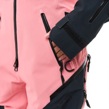 Dragonfly Комбинезон Freeride Pro Woman Black - Pink - миниатюра 1