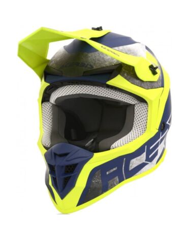 Acerbis Шлем кроссовый Linear Yellow Blue