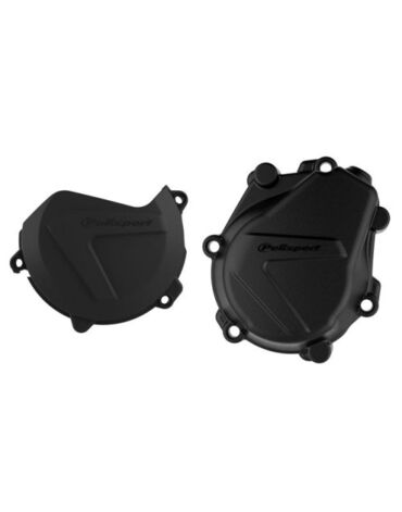 Защита крышки сцепления + зажигания SX F FC FE 450 (c16), Polisport Black