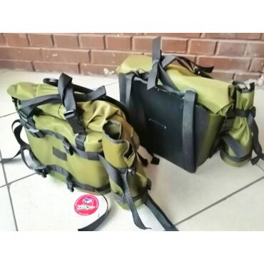 KB TORBA XL ENDURO Комплект боковых багажных сумок (2 шт) ( XLE ) цвет хаки - миниатюра 1