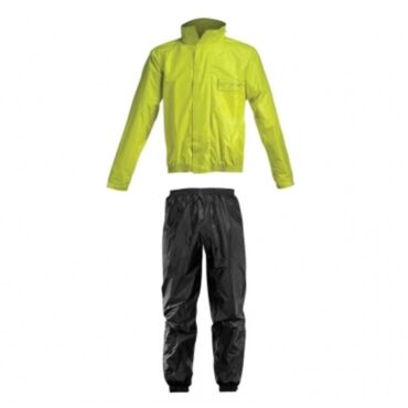 Acerbis Костюм дождевой Logo Black Yellow - миниатюра 2