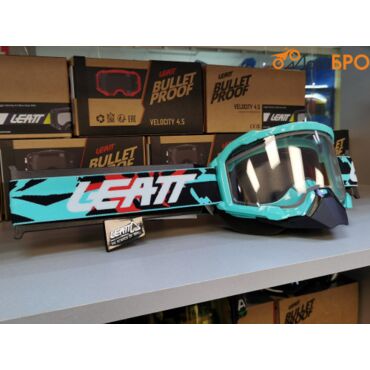 Маска кросс Leatt 4.5 SNX Fuel Clear 83% - миниатюра 2