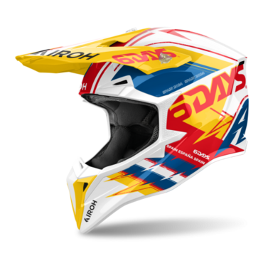 Airoh Мотошлем Wraaap Sixdays Spain 2024 Glossy - миниатюра 1