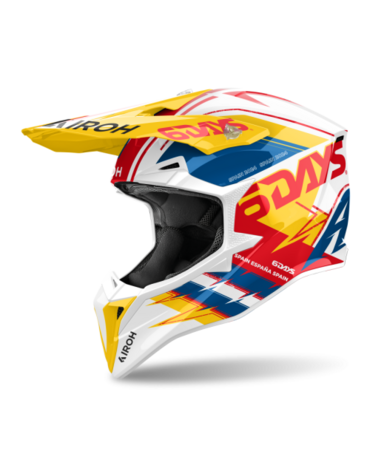 Airoh Мотошлем Wraaap Sixdays Spain 2024 Glossy