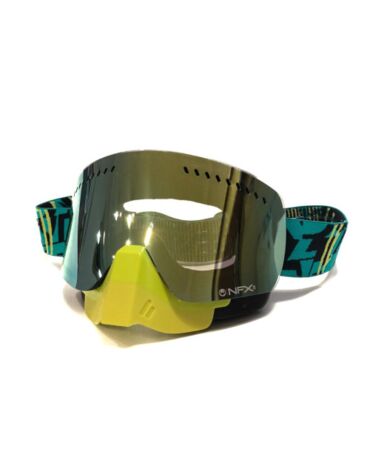 Зимние очки для снегохода / зимнего мотокросса Dragon NFXs Snowmo Cast / smoke gold