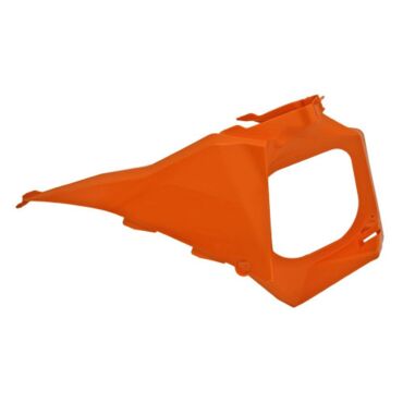 Боковина воздушного фильтра правая SX125 250 SXF250 505 07 10 # EXC EXCF125 530 08 11 оранжевая - миниатюра 1