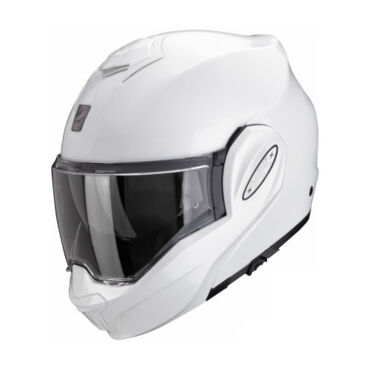 Scorpion Exo Мотошлем Exo Tech Evo Pro Solid Белый металлик - миниатюра 1
