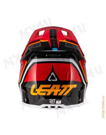 Шлем 7.5 V26 Thermoplastic + 4.5 очки Velocity - Красный