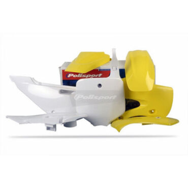 Комплект пластика Polisport под мотоцикл Suzuki RM65 2003 05 желтый - миниатюра 1