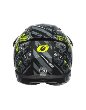 Oneal Кроссовый шлем 3Series Ride Желтый Черный