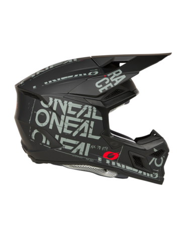 Oneal Шлем кроссовый 3Series Static черный серый
