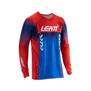Leatt Джерси 5.5 UltraWeld V26 Royal Blue Red - миниатюра 2