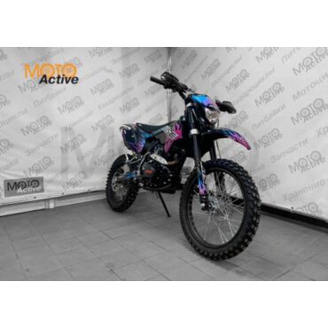 Эндуро / кроссовый мотоцикл BSE Z1 150e 19 16 HotRod Blue - миниатюра 1