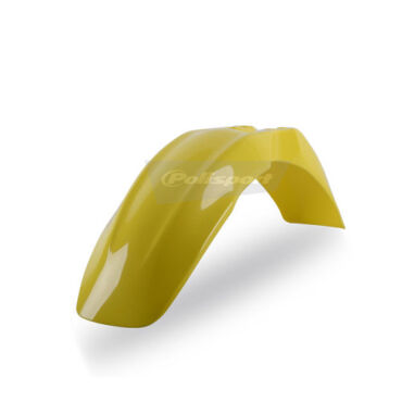 Переднее крыло Polisport под мотоциклы Kawasaki KX65 2000 19, Suzuki RM65 2003 05 желтое - миниатюра 1