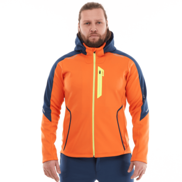 Dragonfly Куртка с капюшоном EXPLORER 2.0 Man Orange - Ocean 2024 - миниатюра 2