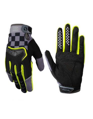 Перчатки для кросса Phoenix V3 Черный Серый Hi Vis