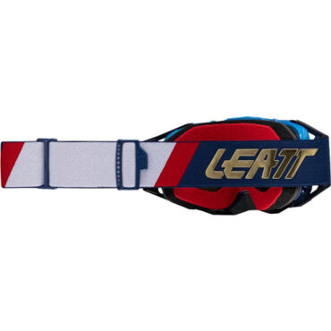 Маска кросс leatt velocity 6.5 Cryztal Iriz Royal Fuchsia 22VLT - миниатюра 1