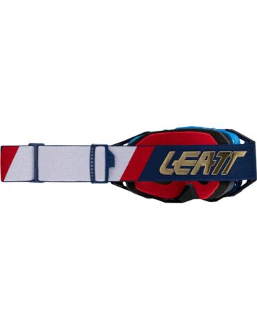 Маска кросс leatt velocity 6.5 Cryztal Iriz Royal Fuchsia 22VLT