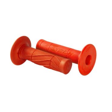 Ручки на руль Wave Soft Grips 115мм оранжевые - миниатюра 1
