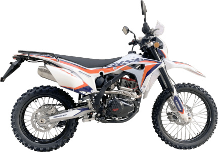 Эндуро / кроссовый мотоцикл BSE Z6 Y Road Orange без ПТС(020) - фото 2
